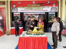 Polres Kampar Gelar Acara Syukuran dan Berbagai Lomba Hari Bhayangkara ke-73
