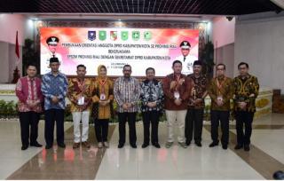Orientasi Anggota DPRD Kabupaten/Kota se-Provinsi Riau Gelombang I di Pekanbaru