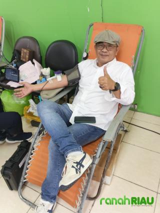 PWI Riau Gelar Donor Darah HPN 2026, Bentuk nyata Kepedulian terhadap Masyarakat