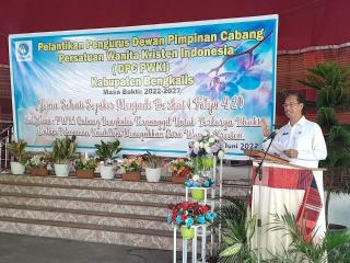 Lantik DPC PWKI Masa Bakti 2022-2027, Bupati Bengkalis: Mari Bangun Bengkalis Bermasa