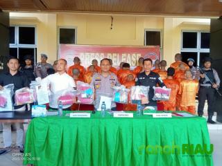 Satreskoba Polres Kuansing Ungkap 16 Kasus Selama 2 Bulan Terakhir