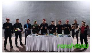 Rutan Dumai Geledah Kamar warga Binaan, Bersama TNI Polri dan BNN Komitmen Zero Halinar