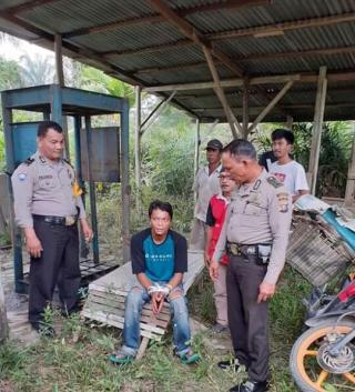 Curi Mesin Pres, Polsek Mandau Amankan Pria Ini