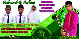 Tiga Siswa Mts Miftahul Huda Ikuti Ajang Kompetisi Sains Madrasah Online Tingkat Nasional
