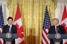 Trump-Trudeau Bahas Soal Perang Dagang Melalui Telepon