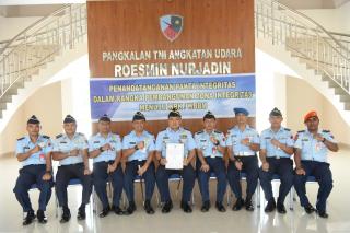 Danlanud Rsn: Prajurit Profesional Komitmen Bangun Zona Integritas