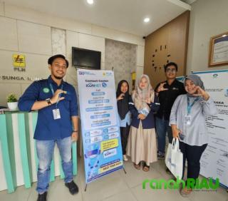PLN Icon Plus dan PLN ULP Sitiung Sungai Rumbai Sinergi Gelar Pemasaran Bersama