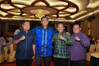 Direksi BRK Syariah Hadiri Malam Kenal Pamit di Lanud Roesmin Nurjadin