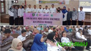 Dinkes Bengkalis Bentuk POKJANAL P3 DBD di Kecamatan Mandau