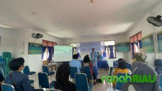 Mahasiswa KKN Universitas Riau gelar Sosialisasi Stunting di kelurahan Sukaramai