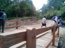 Jembatan Kokoh Hasil Gotong Royong TNI dan Warga Siap Beroperasi
