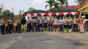 Bertindak Cepat, Polsek Mandau Pakai Trail Pantau Titik Api