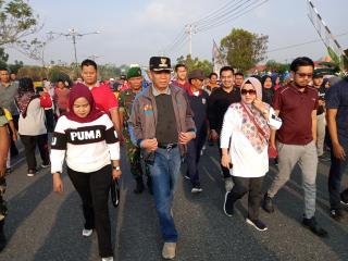 Dimeriahkan dengan Pesta Rakyat, Pengukuhan RTRW Binawidya berjalan lancar