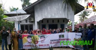 Mantan Wakil Bupati dan Srikandi AMAN Gempur Simpang Padang