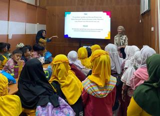 Banking Day, Pelajar SDIT Ar Refah dapat Edukasi dari BRK Syariah Tanjung Pinang