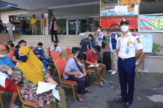 547 Orang Divaksin Tim Bus Keliling Vaksinasi di 4 Kecamatan