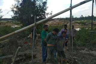 Pelaku PETI di Kuansing Ditangkap Petugas Polsek Kuantan Hilir