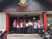 Buat Status Fitnah, LSM LIRA Pekanbaru Laporkan Akun FB Fsl Ke Direskrimsus Polda Riau