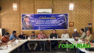Syahrul Aidi Serap Aspirasi Insan Pers Riau, Dorong Penguatan Ekosistem Media