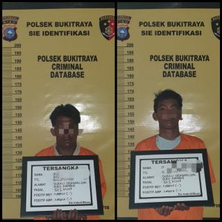 Empat Tersangka Spesialis Pencurian Sepeda Motor Diamankan Polsek Bukit Raya