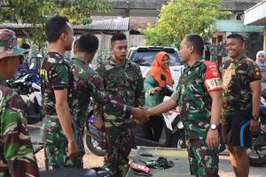 Dandim Cek Prajurit yang Tinggal di Rumah-Rumah Warga