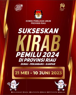 ESTAFET KIRAB PEMILU 2024 AKAN TIBA DI RIAU