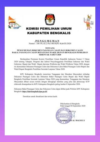 Komisi Pemilihan Umum Kabupaten Bengkalis