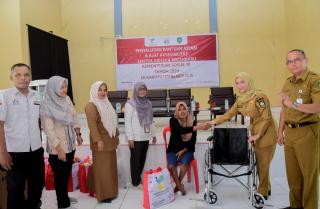 Pemkab Bengkalis Terima Bantuan dari Kemensos tahun 2024