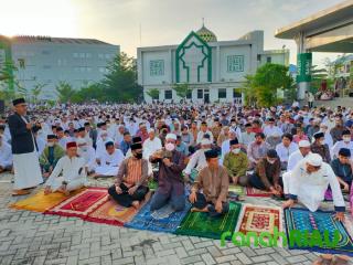 Ribuan Masyarakat dan warga Persyarikatan padati Lapangan UMRI 