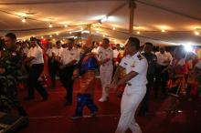Wahhh Seruuu Banget, Satgas MTF TNI dan Angkatan Laut India Cocktail Party