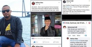 Soal Tupoksi, Akun FB Anggota Dewan Meranti Ini Ramai Komentar