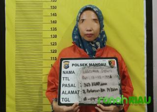 Curi Uang di Brangkas Desa Boncah Mahang, Mantan Bendahara di Tangkap Polisi