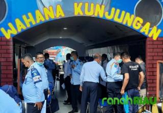 Pegawai Lapas Kelas IIA Bengkalis Lakukan Vaksinasi Tahap Kedua