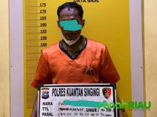 Rencana Jahat Gimun gagal di Desa Giri sako, dan Berujung di Jeruji besi Polres Kuansing