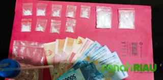Pesta Narkoba, Suami Istri di Kabupaten Inhil Kena Ciduk Polisi