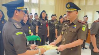 Kajari Karimun Pimpin Sertijab Cabjari, Hengki Fransiscus Gantikan Jufrizal