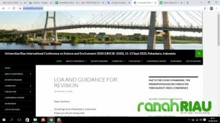 LPPM Universitas Riau selenggarakan International Conference terindex Scopus