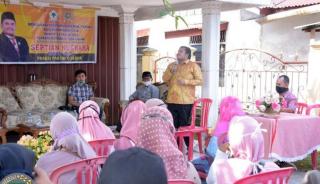 Septian Nugraha Gelar Sosper di Hadapan Tamu Undangan di Mandau