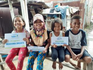 Yatim Piatu Sejak Kecil, Aisyah Dan Azizah Bercita-cita Menjadi Polwan