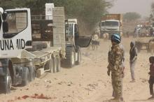 Pasukan Garuda Indobatt-03 Unamid Gelar Patroli di Wilayah Sudan 