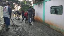Memasuki Hari +17, Satgas TMMD & Warga Selesaikan Pengecoran Jalan Lebih Dari 2,2 Km