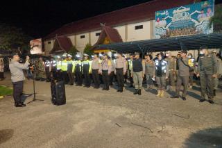 Kapolsek Koramil Camat Mandau Terjun Langsung Razia Bali