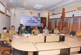 Wabup Bengkalis Ikuti Rakor Inflasi Tahun 2023 Secara Virtual