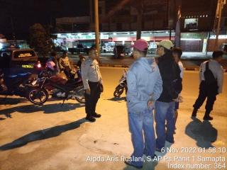 Dapat Kabar Tawuran Disimpang Garoga Polsek Mandau Tindak Pelaku Balap Liar