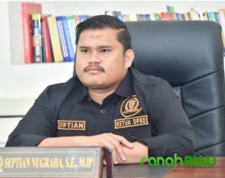 Nadda Lubis Resmi Dilantik, Ketua DPRD Bengkalis Ucapkan Selamat