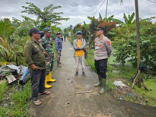 Kapolsek Pulau Burung Sambangi dan Himbau Pemilu Damai 2024 ke Warga
