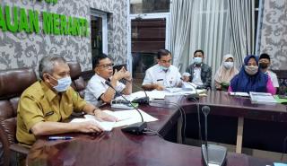 Wakil Bupati Kepulauan Meranti, Pimpin Rakor rencana aksi Pencegahan Korupsi Terintegrasi 2021