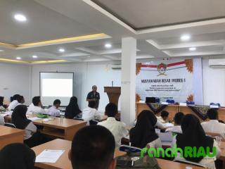 Musyawarah Besar Forum OSIS se-Kota Pekanbaru di Abdurrab