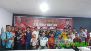 Sambut Kedatangan Ganjar, Simpul Relawan Riau gelar Konsolidasi