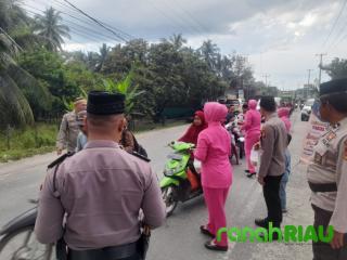 Polsek Kuantan Mudik Berikan Teladan Kebersamaan di Bulan Ramadhan